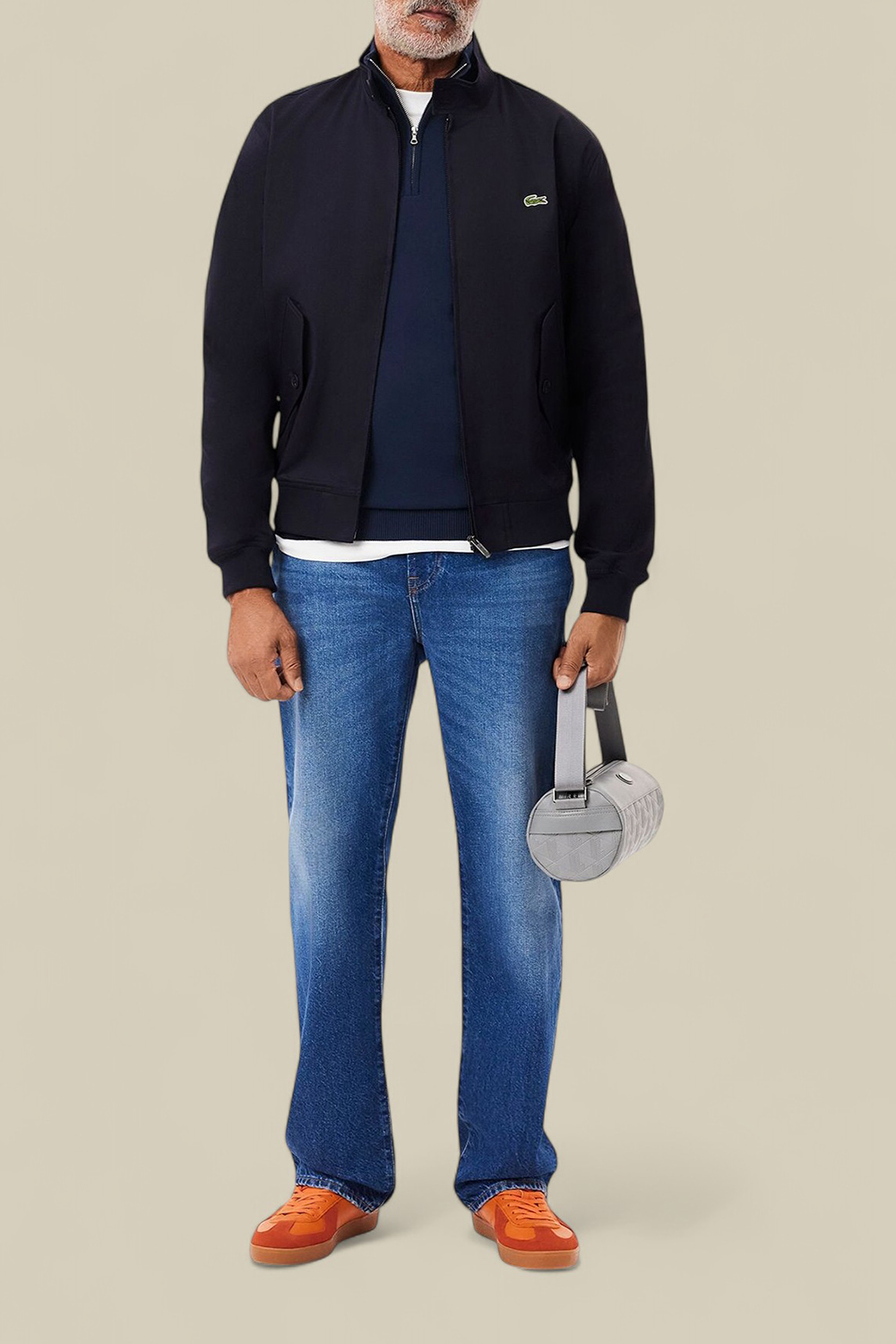 תמונת כל הלוק של סריג כותנה